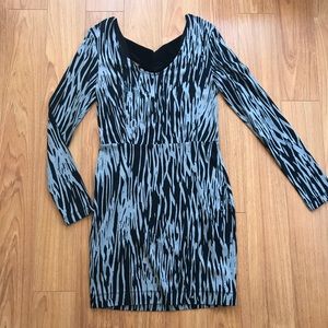 BCBGeneration bodycon stripe dress